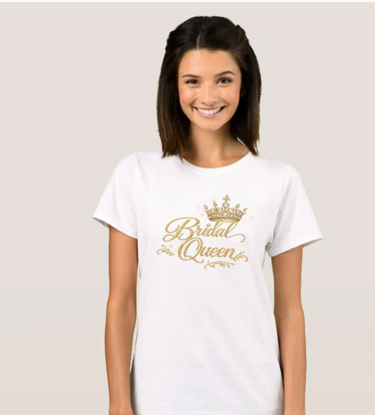 Birthday Queen Gold Crown Shirt Design – Glam