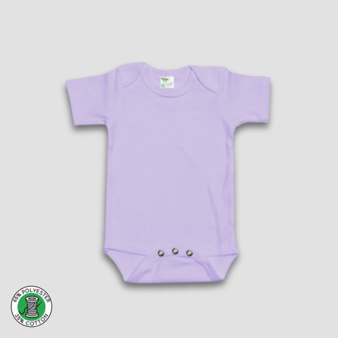 Baby One-Piece Onesies Short Sleeve – Polyester Cotton Blend Blue additional image 5