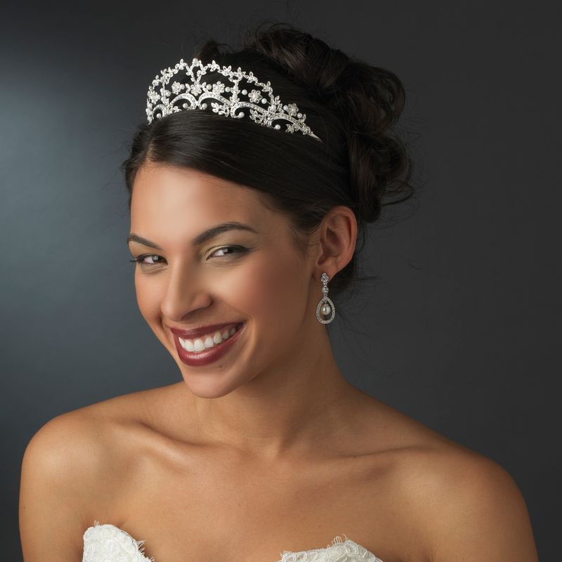 Glamour Quinceañera Crown - Crystal Edition #0626