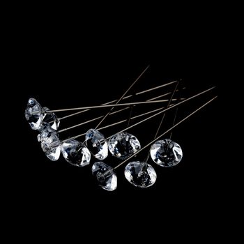 Bouquet Jewelry 270 Clear Crystals 100 Per Box 30