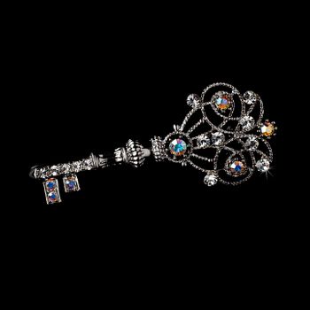 Signature Crystal Piece – Antique Silver Clear Edition #1489