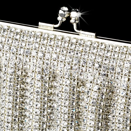 Ethereal Crystal Purse – Silver Edition #0046