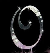 Timeless Crystal Topper – Silver Edition #0004