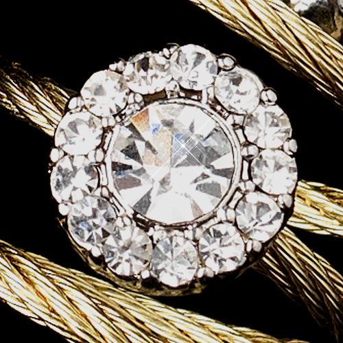 Opulent Gold Clear Ring –Gold Clear Edition #1255