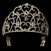Gold Plated Sweet 16 Tiara Hp 251 33 9F31B571 05Ae 411F Bf58 98Bc192D6C8F