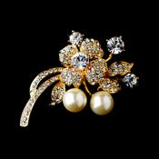 Timeless Gold Brooch – Silver Edition #0010