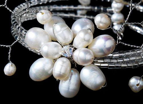 Luxe Crystal Bracelet - Pearl Edition