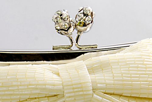 Timeless Ivory Purse – Champagne Edition #0293