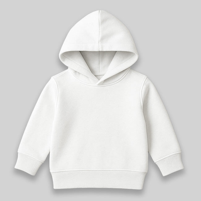 Youth Fleece Hoodies - 100% Polyester White White XL