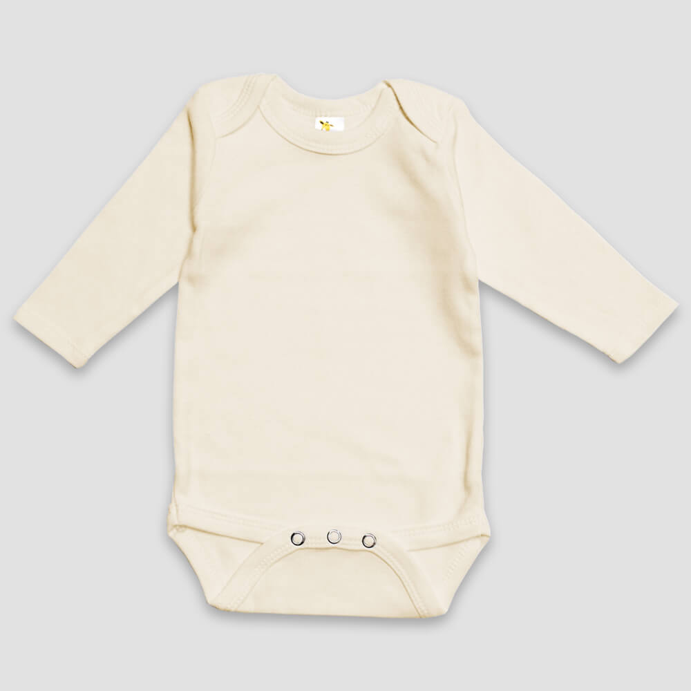 Baby Long Sleeve One-Piece Onesies – Premium 100% Cotton Pink additional image 4