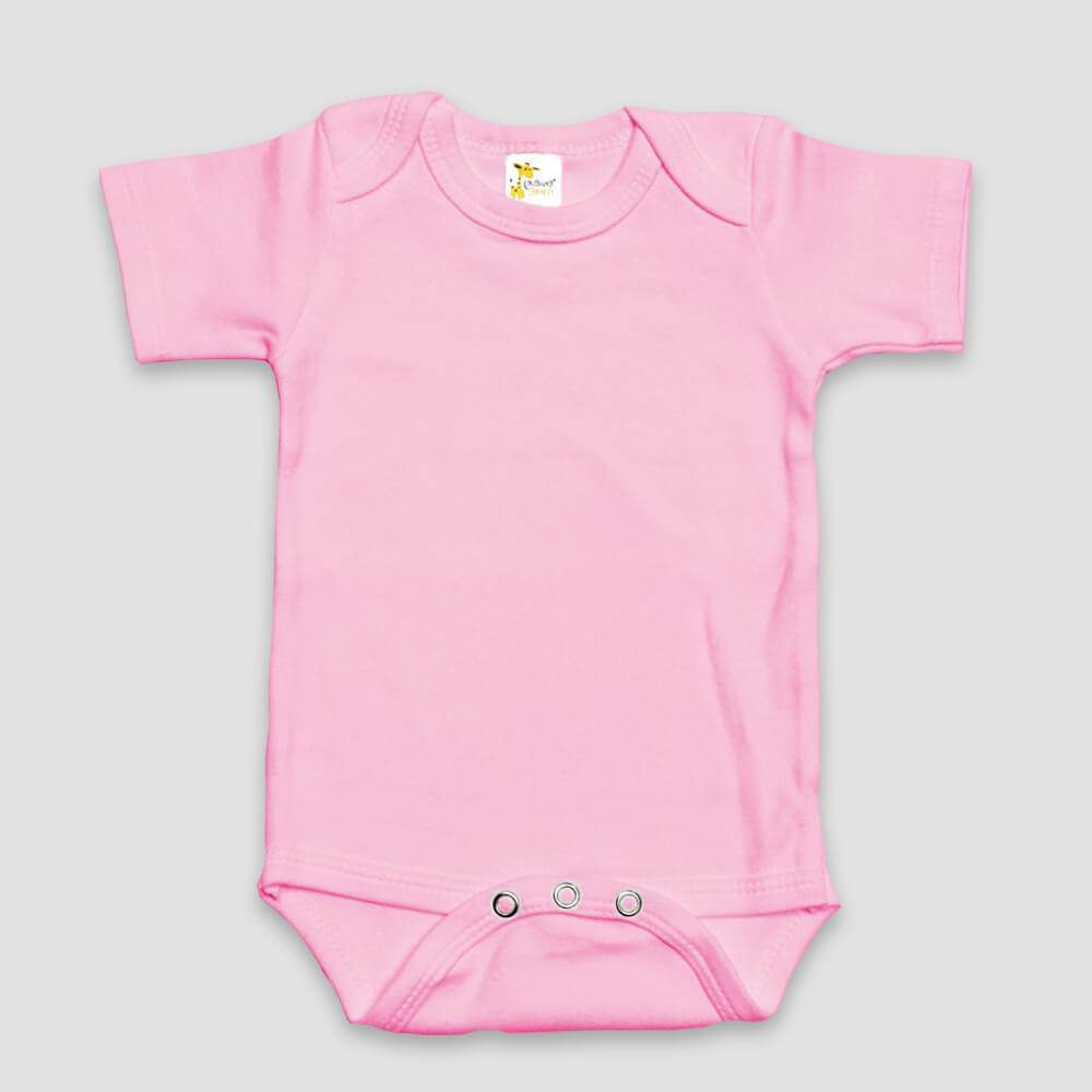 Baby Short Sleeve One-Piece Onesies – Premium 100% Cotton Blue additional image 1