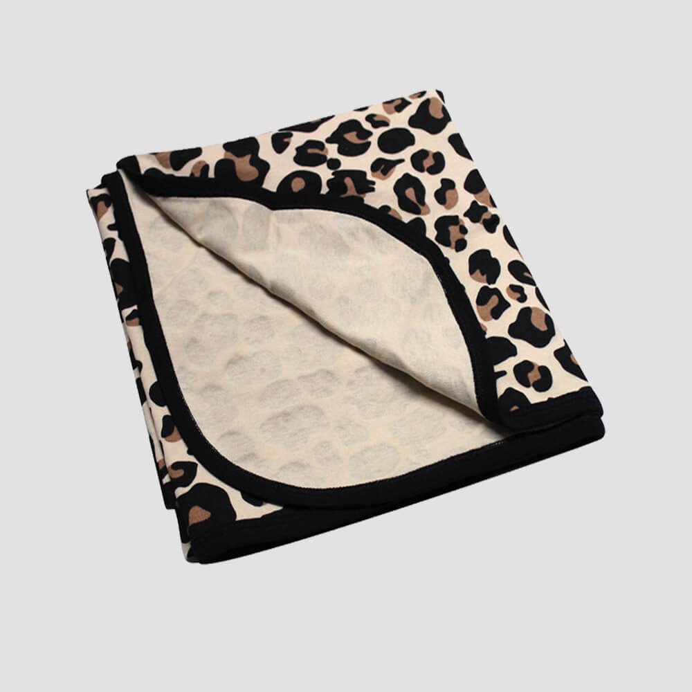 Baby Receiving Blankets – Premium 100% Cotton Blue additional image 4