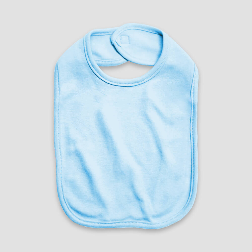 Baby Bibs with Velcro Closure – 2 Ply – Premium 100% Cotton Navy additional image 3
