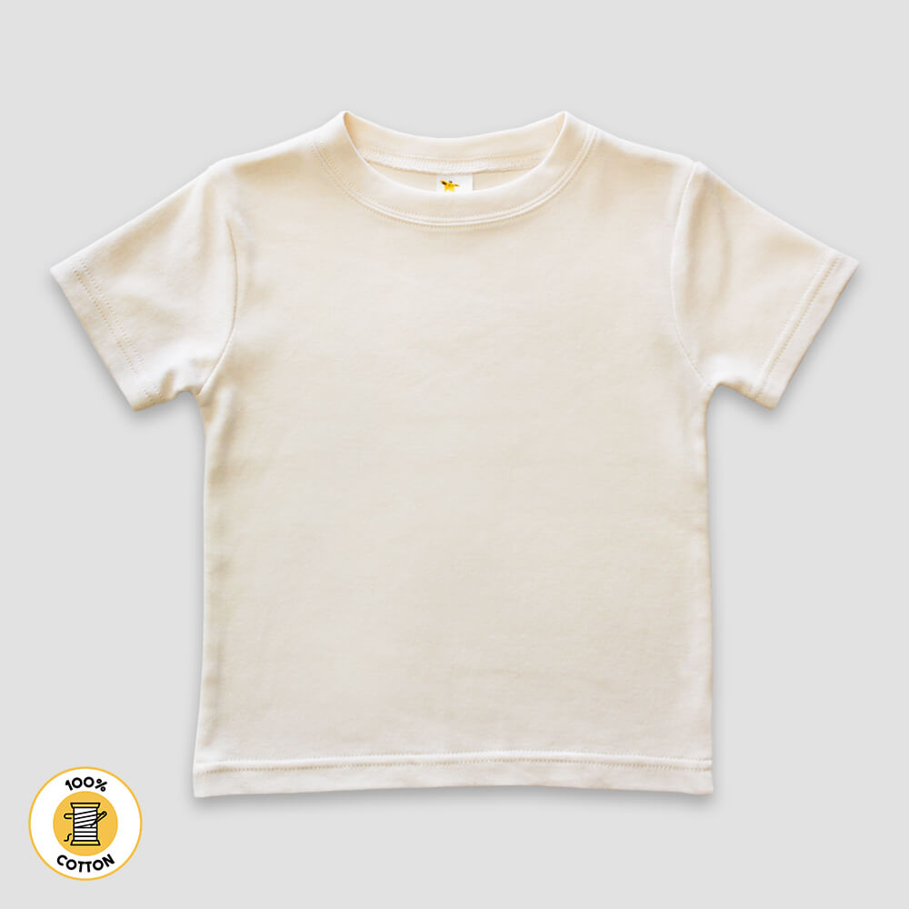 Baby Crew Neck T-Shirts – Premium 100% Cotton Black additional image 1