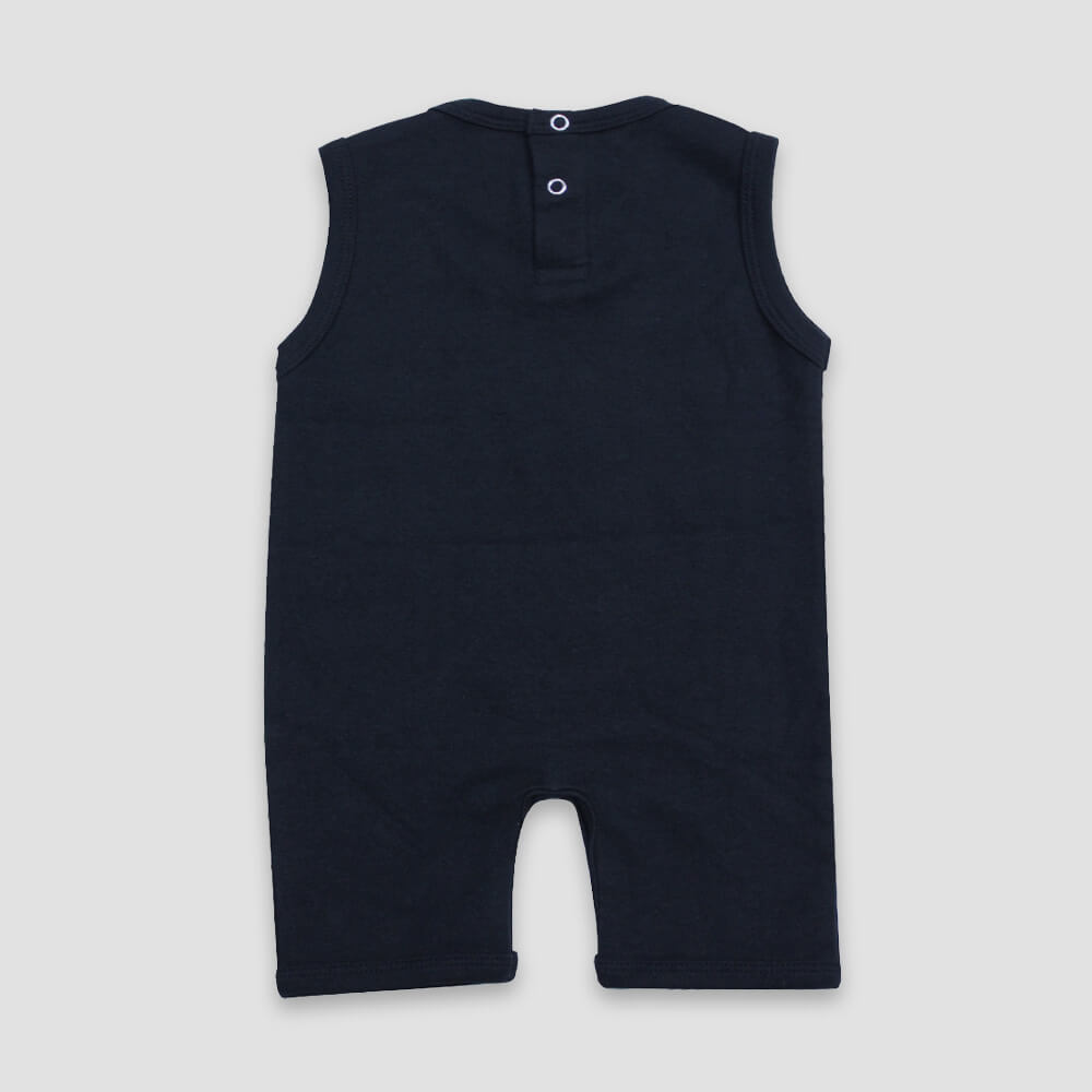 Baby Sleeveless Romper – Premium 100% Cotton White additional image 2