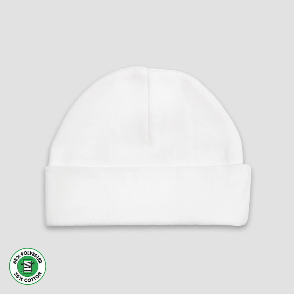 Baby Beanie Hats – Polyester Cotton Blend Pink additional image 1