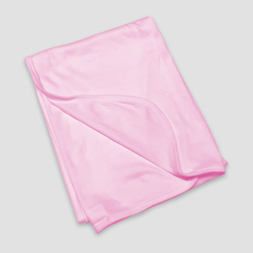 Baby Receiving Blankets - Poly-Cotton Blend Yellow additional image 1