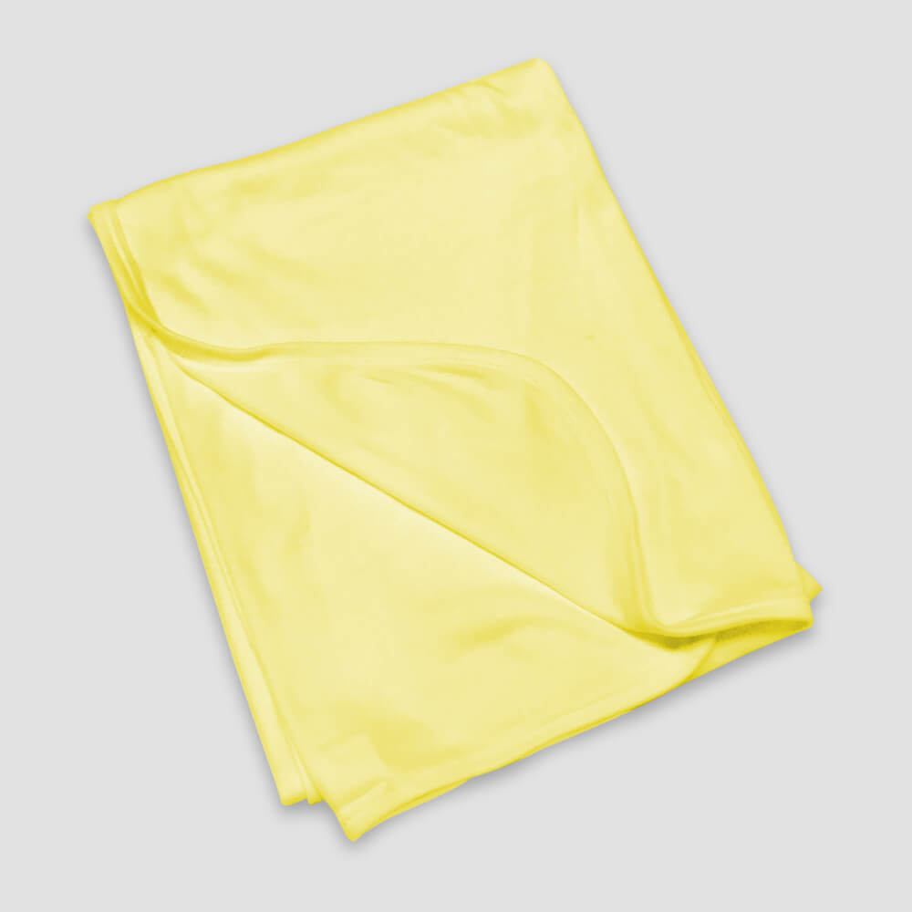 Baby Receiving Blankets - Poly-Cotton Blend White additional image 3