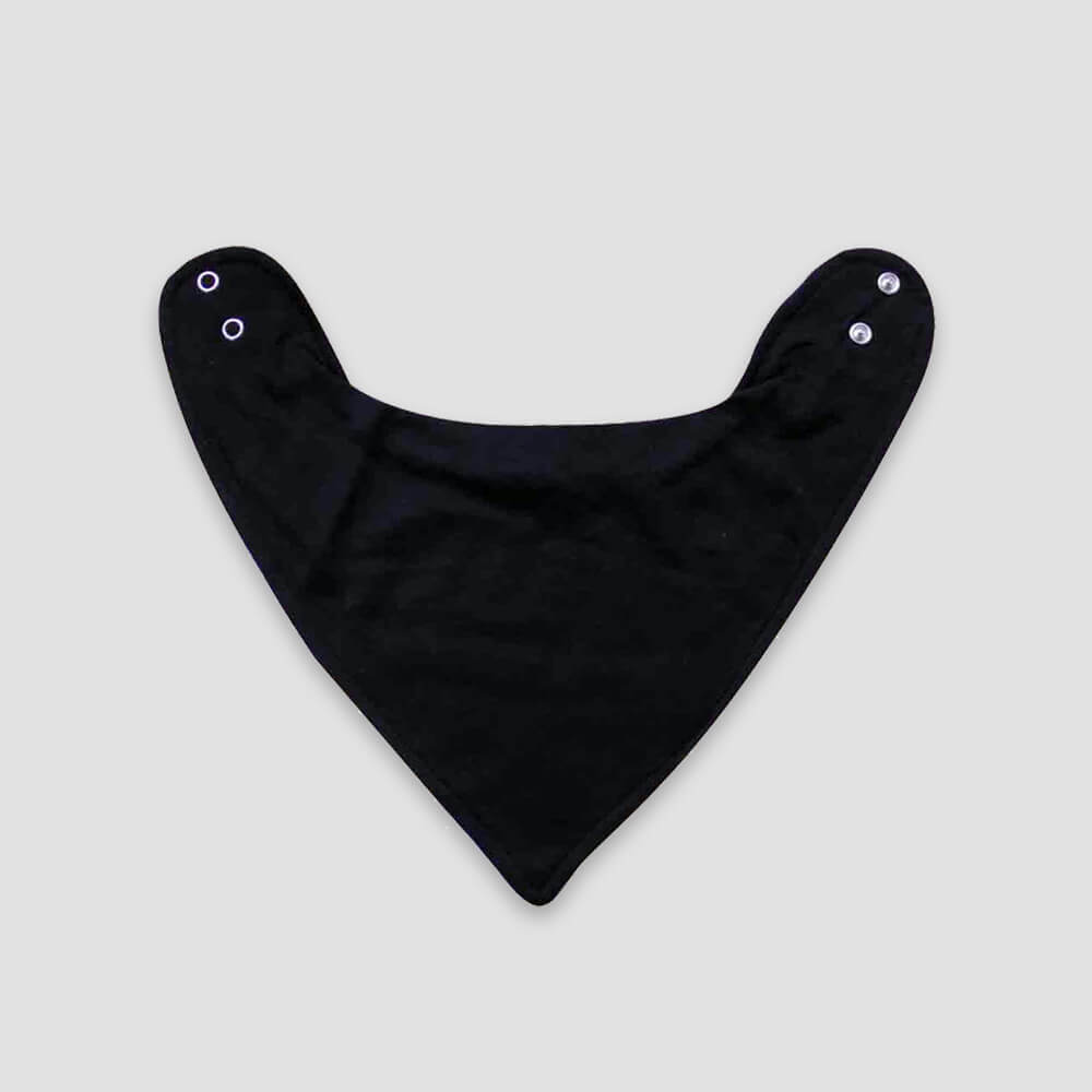 Baby Bandana Bibs – Polyester Cotton Blend White additional image 1