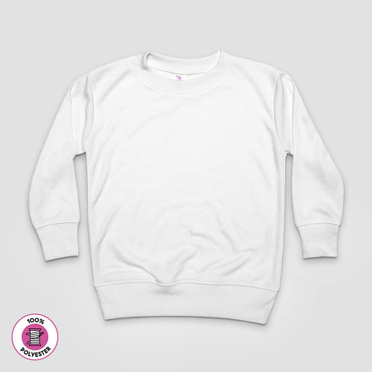 Baby Pullover T-Shirts – White – 100% Polyester White 6-12M