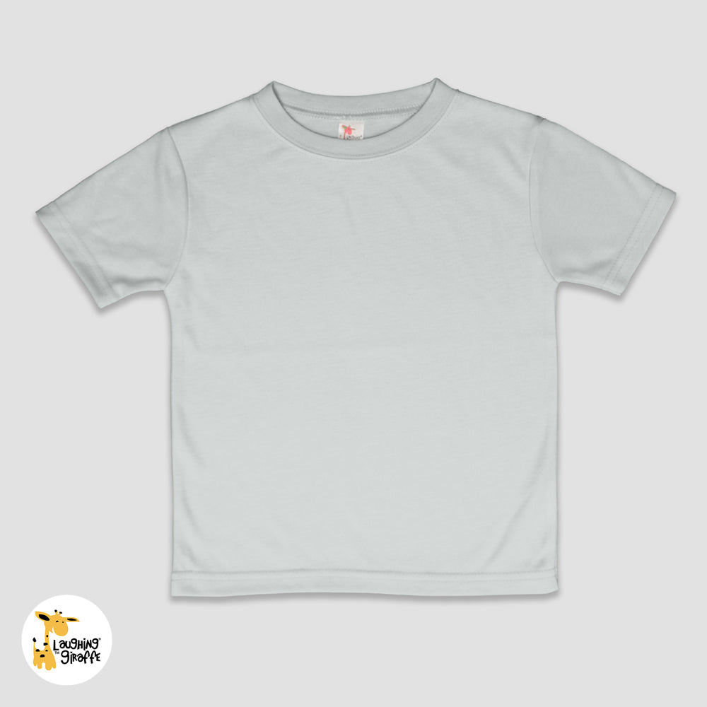 Youth Short Sleeve T-Shirts – 100% Polyester White additional image 1