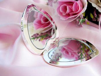 Regal Mirror Holder Pink – Crystal Edition #0017