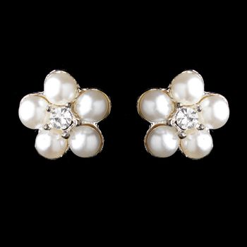 Opulent Pearl Earrings – Gold Edition #0327