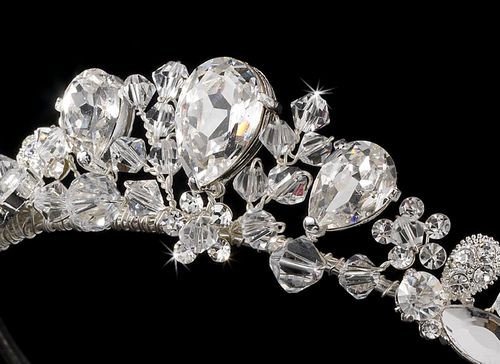Swarovski Silver Bridal Tiara Hp 8265 45