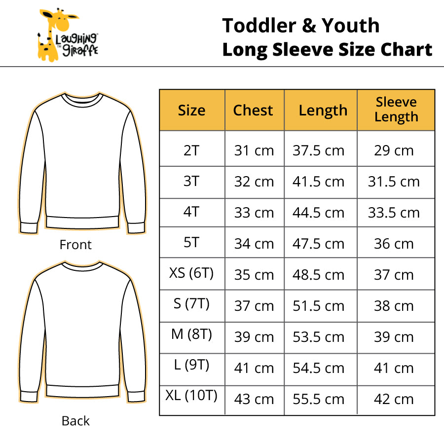 Toddler Long Sleeve T-Shirts - 65% Polyester 35% Cotton Blend White additional image 3