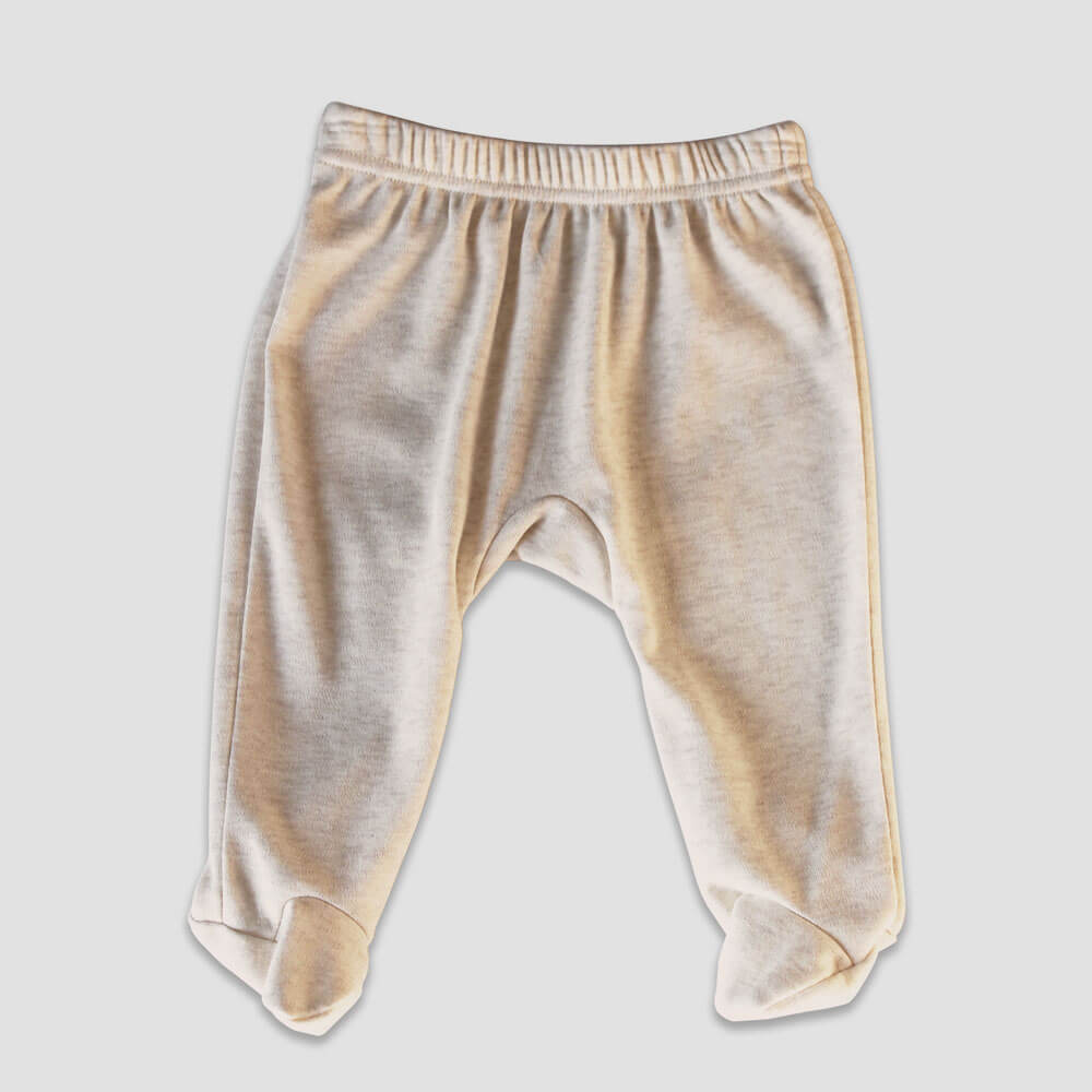 Baby Footed Pants – Polyester Cotton Blend Black additional image 1